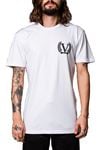 Victory SHERIFFT Official Sheriff T-Shirt White Front View